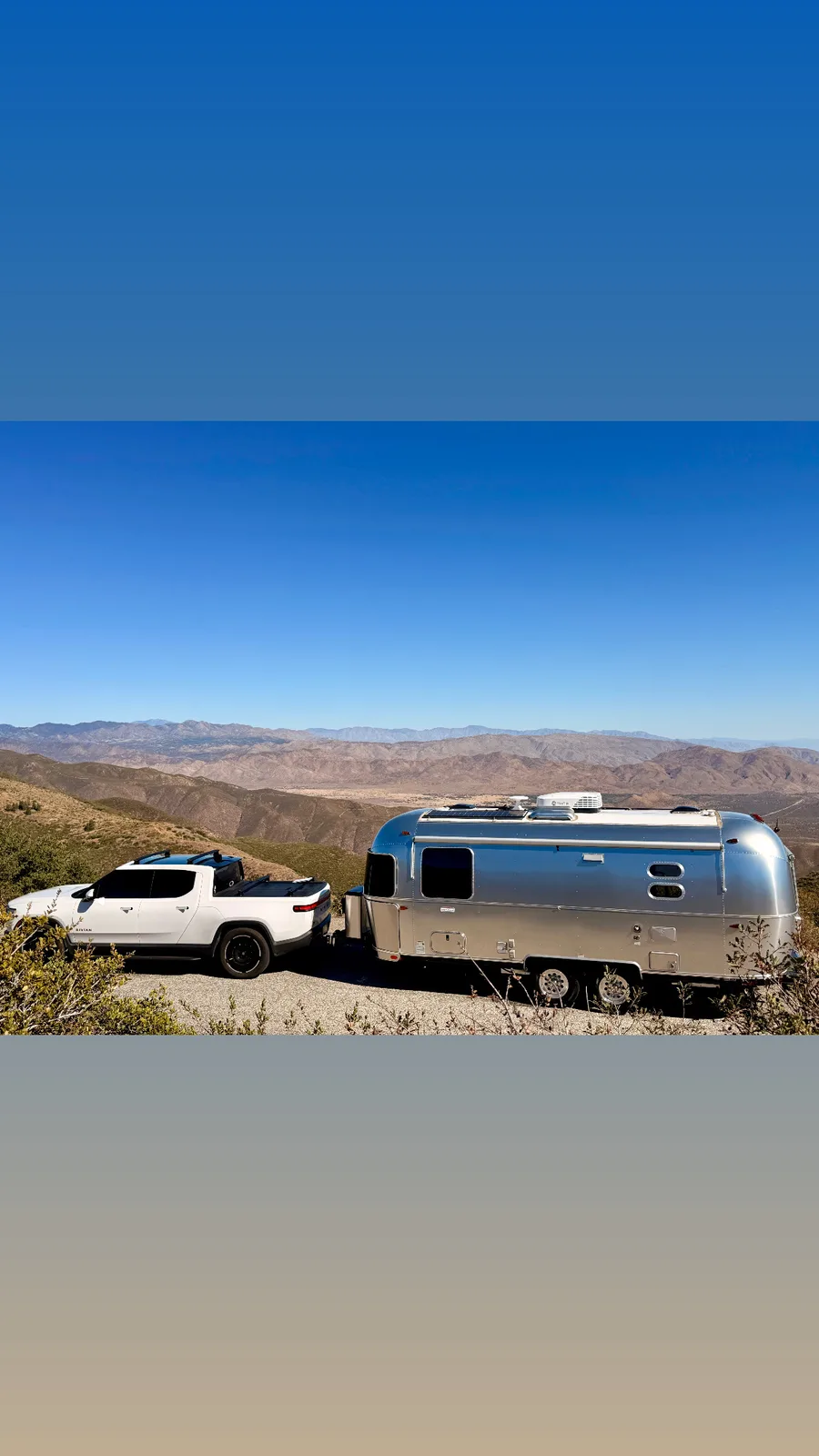 Wattreach — 23′ Airstream International at Julian, CA, October 2025