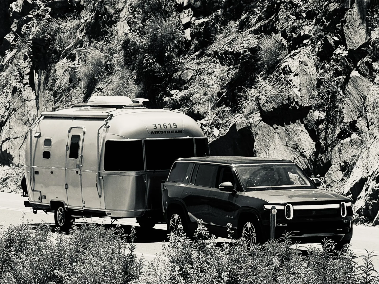 Wattreach — 20′ Airstream Caravel at Priest, CA, May 2025