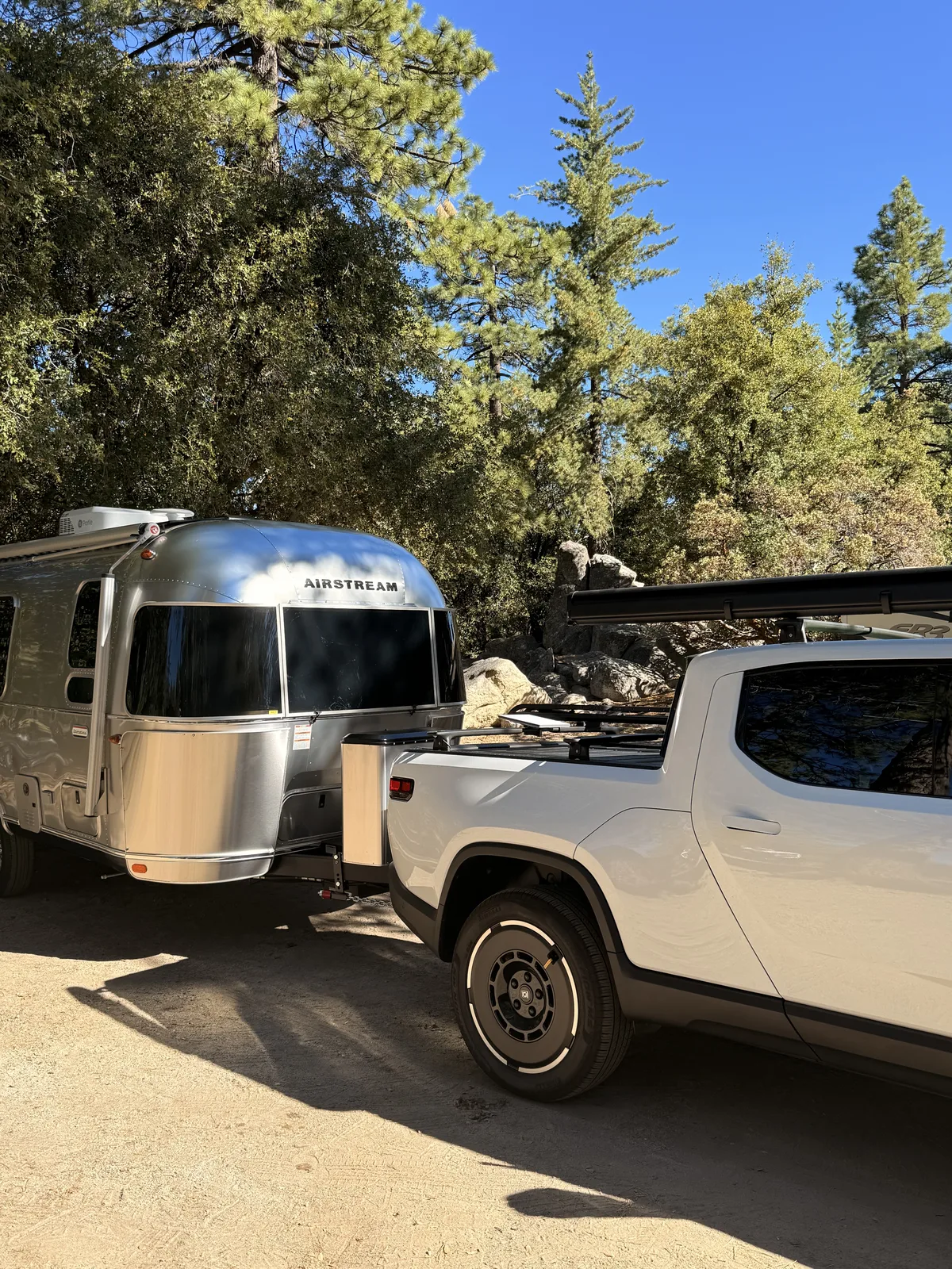 Wattreach — 20′ Airstream Caravel at Pine Cove, CA, July 2025