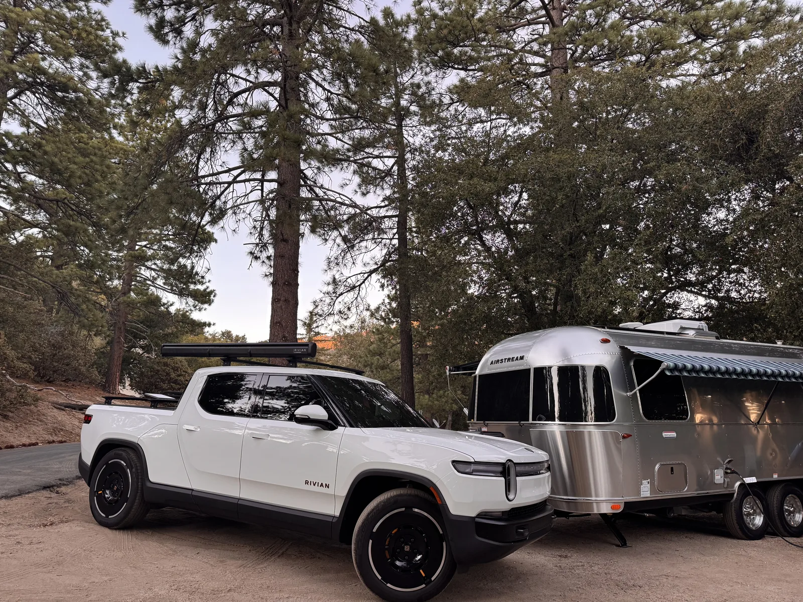 Wattreach — 20′ Airstream Caravel at Pine Cove, CA, July 2025