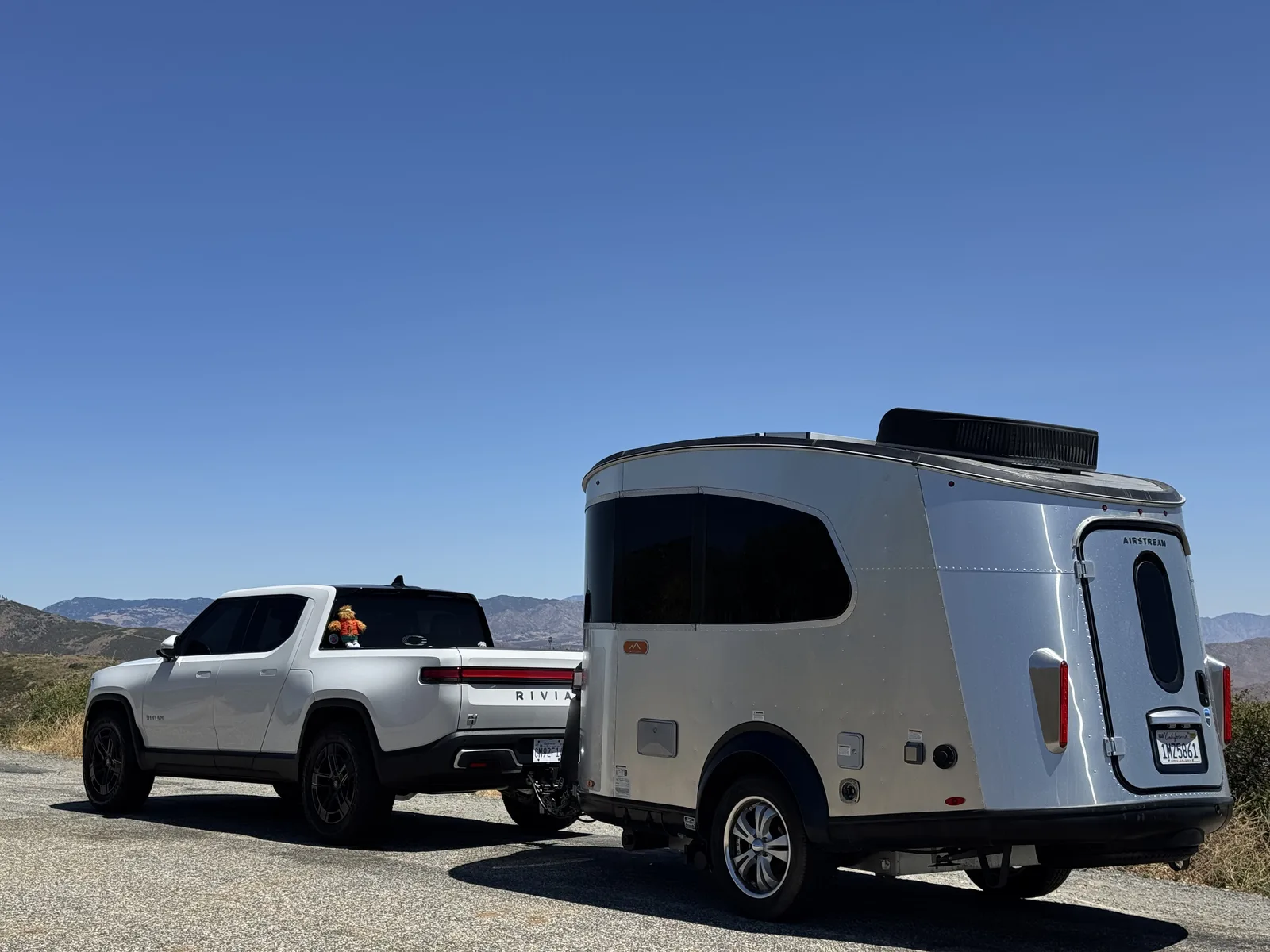 Wattreach — 16′ Airstream Basecamp at Julian, CA, July 2024