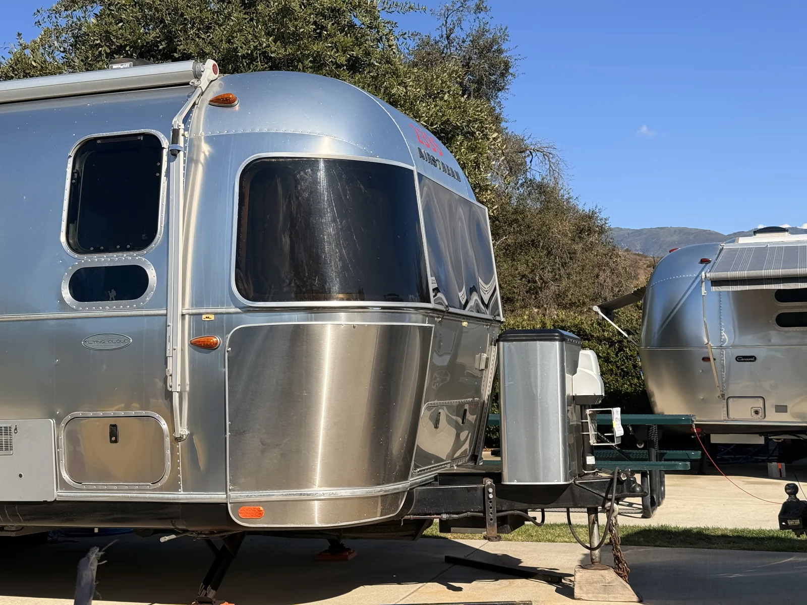 Wattreach — 20′ Airstream Caravel at Pala, CA, November 2024