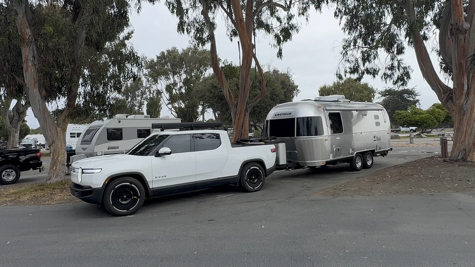 Wattreach — 20′ Airstream Caravel at Oceano Beach, CA, September 2025