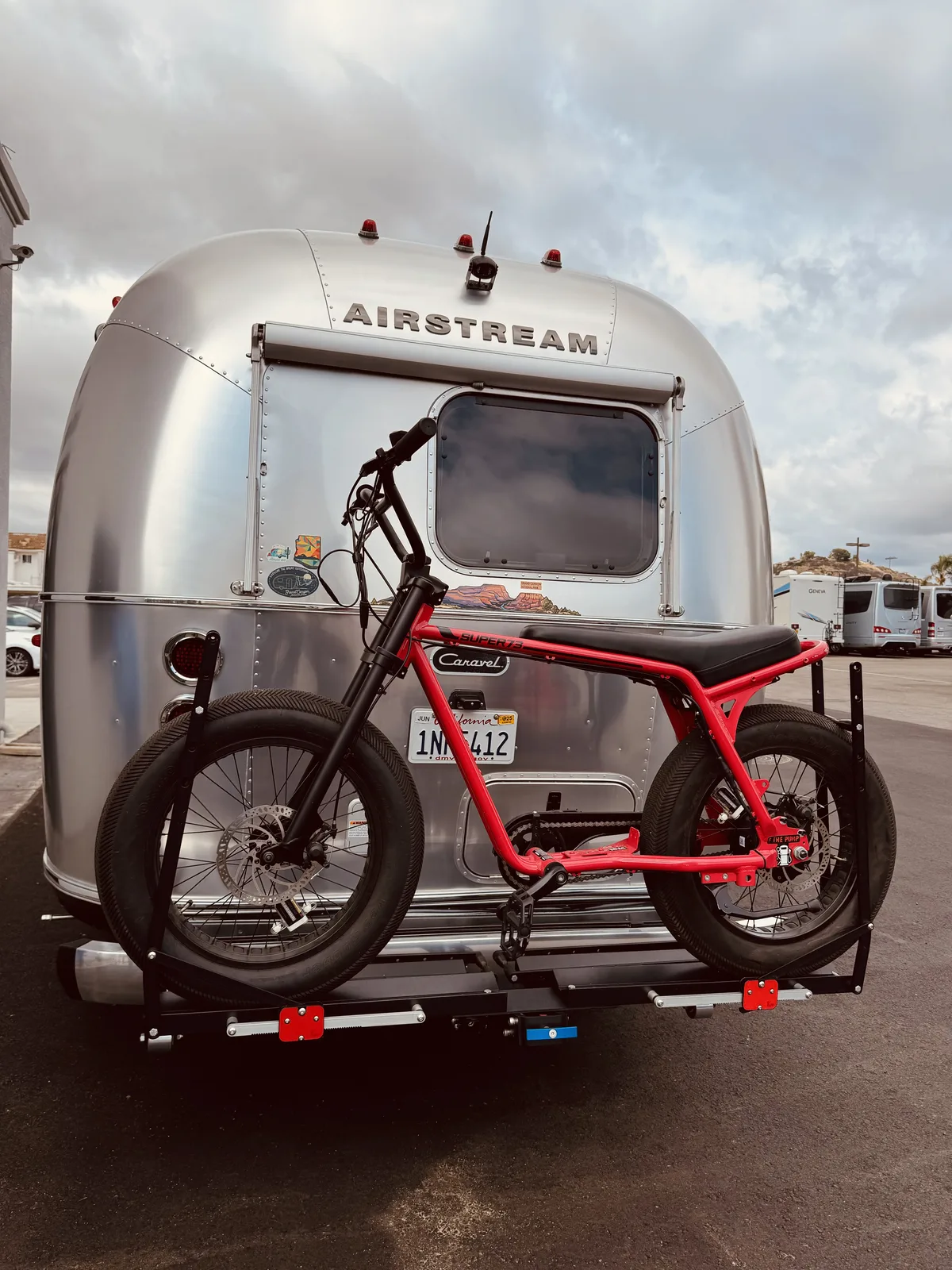 Wattreach — 16′ Airstream Basecamp at San Marcos, CA, September 2024