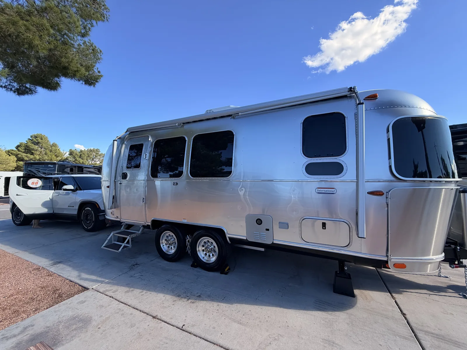 Wattreach — 23′ Airstream International at Enterprise, NV, October 2025