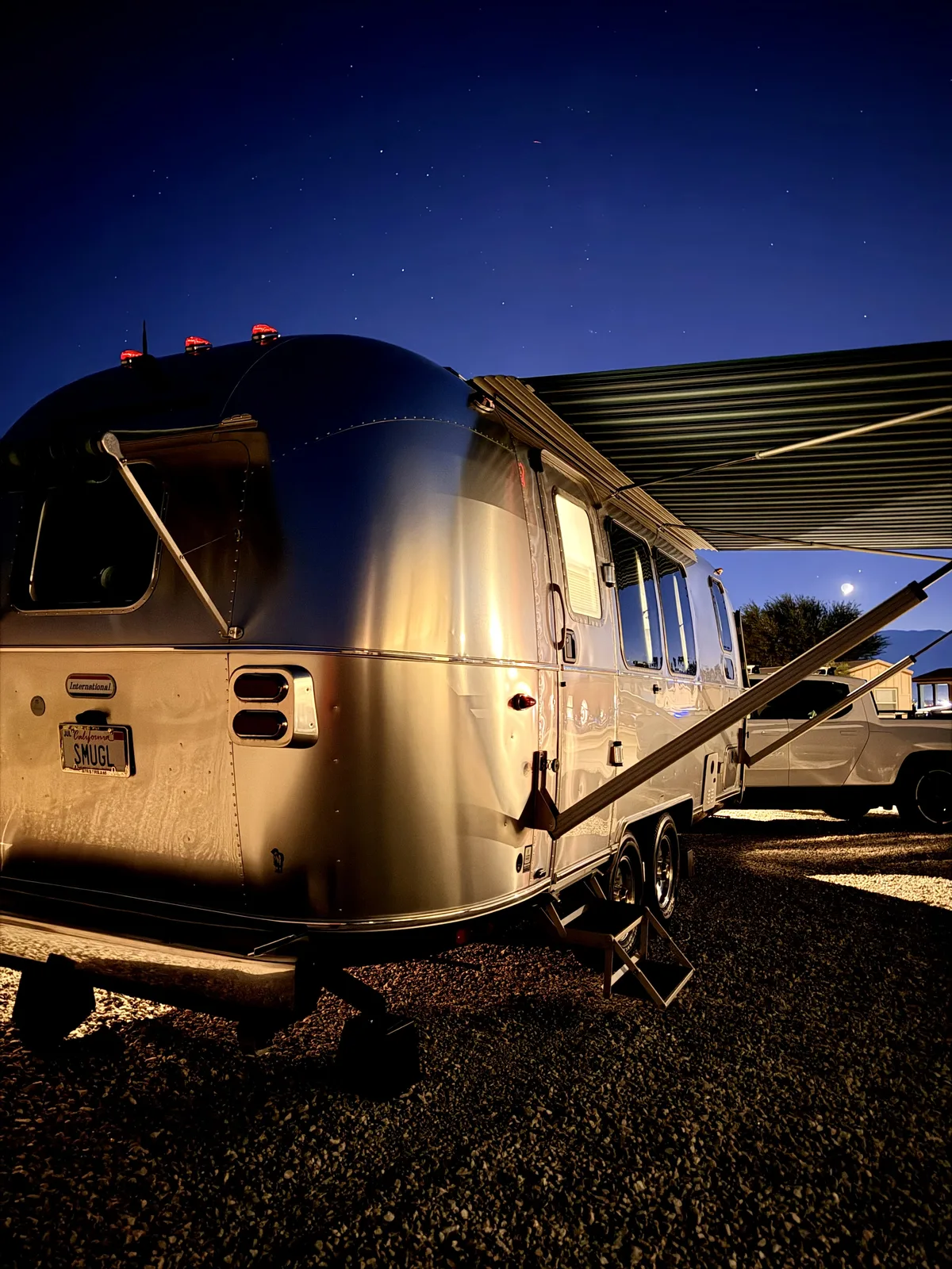 Wattreach — 23′ Airstream International at Coachella, CA, October 2025