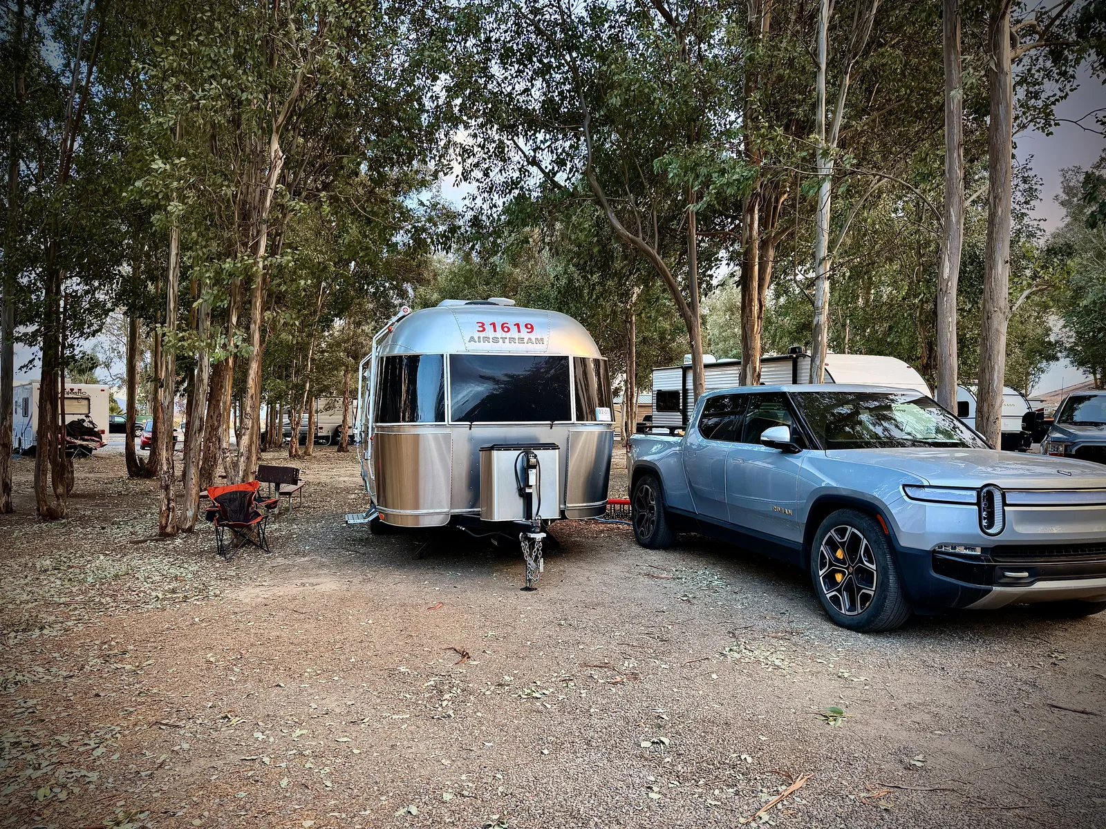 Wattreach — 20′ Airstream Caravel at Menifee, CA, January 2025