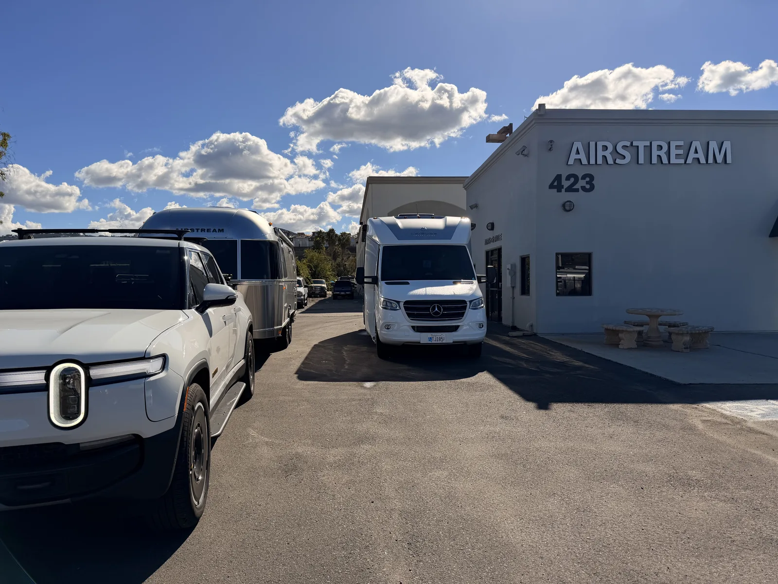 Wattreach — 23′ Airstream International at San Marcos, CA, November 2025