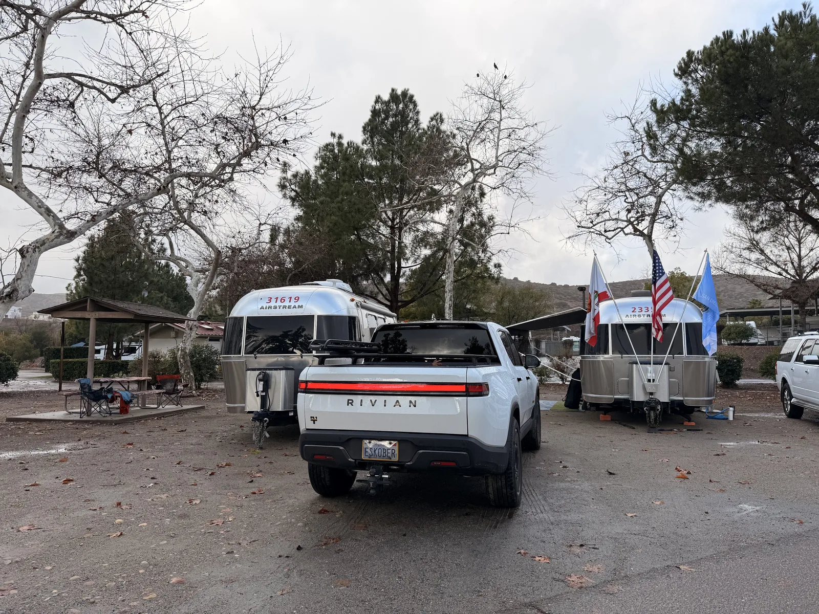 Wattreach — 20′ Airstream Caravel at Santee, CA, February 2025