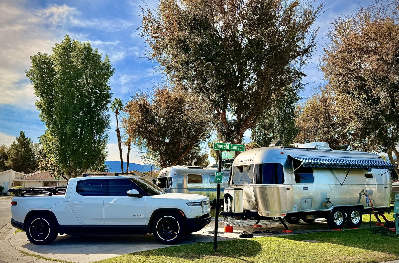 Wattreach — 23′ Airstream International at Palm Desert, CA, December 2025