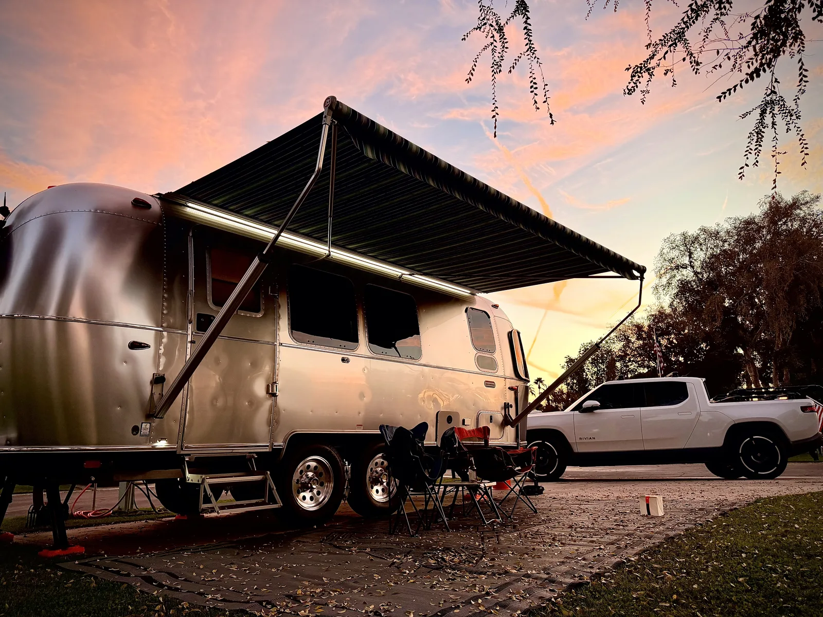 Wattreach — 23′ Airstream International at Palm Desert, CA, December 2025