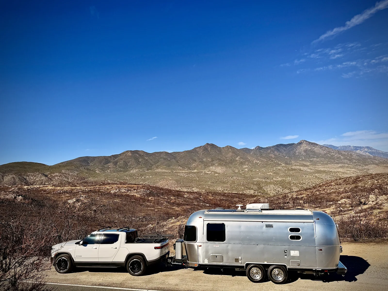 Wattreach — 23′ Airstream International at Ribbonwood, CA, December 2025