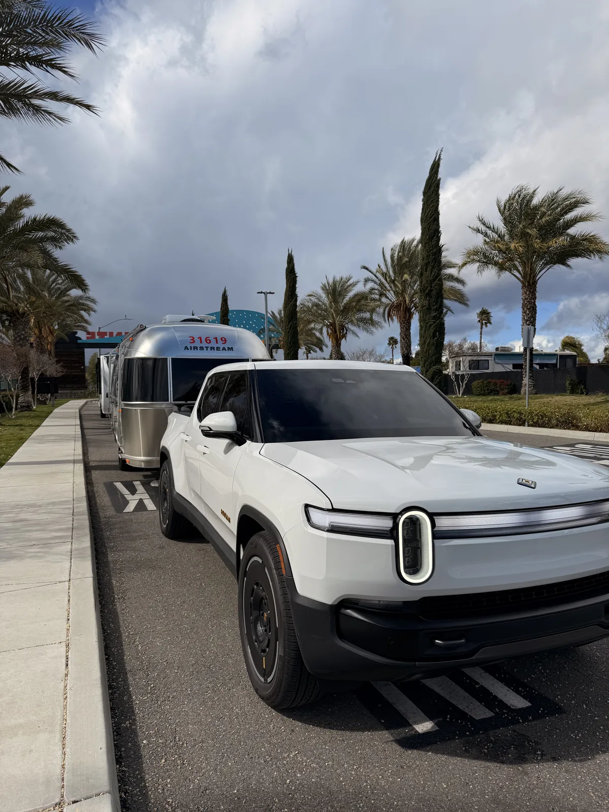 Wattreach — 20′ Airstream Caravel at Lake Elsinore, CA, March 2025
