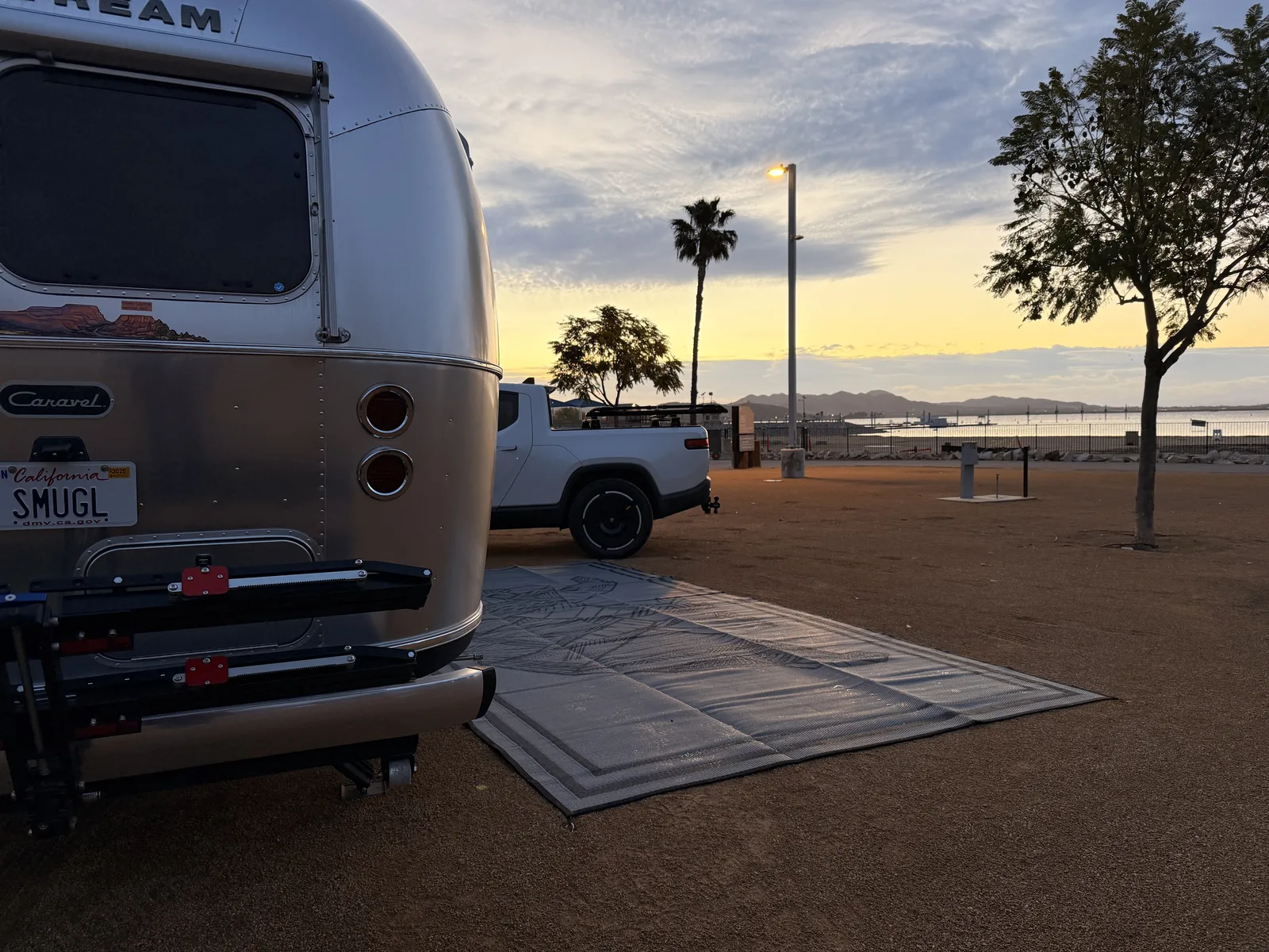 Wattreach — 20′ Airstream Caravel at Lake Elsinore, CA, March 2025