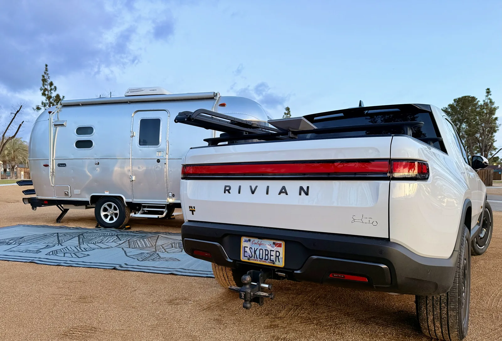 Wattreach — 20′ Airstream Caravel at Lake Elsinore, CA, March 2025
