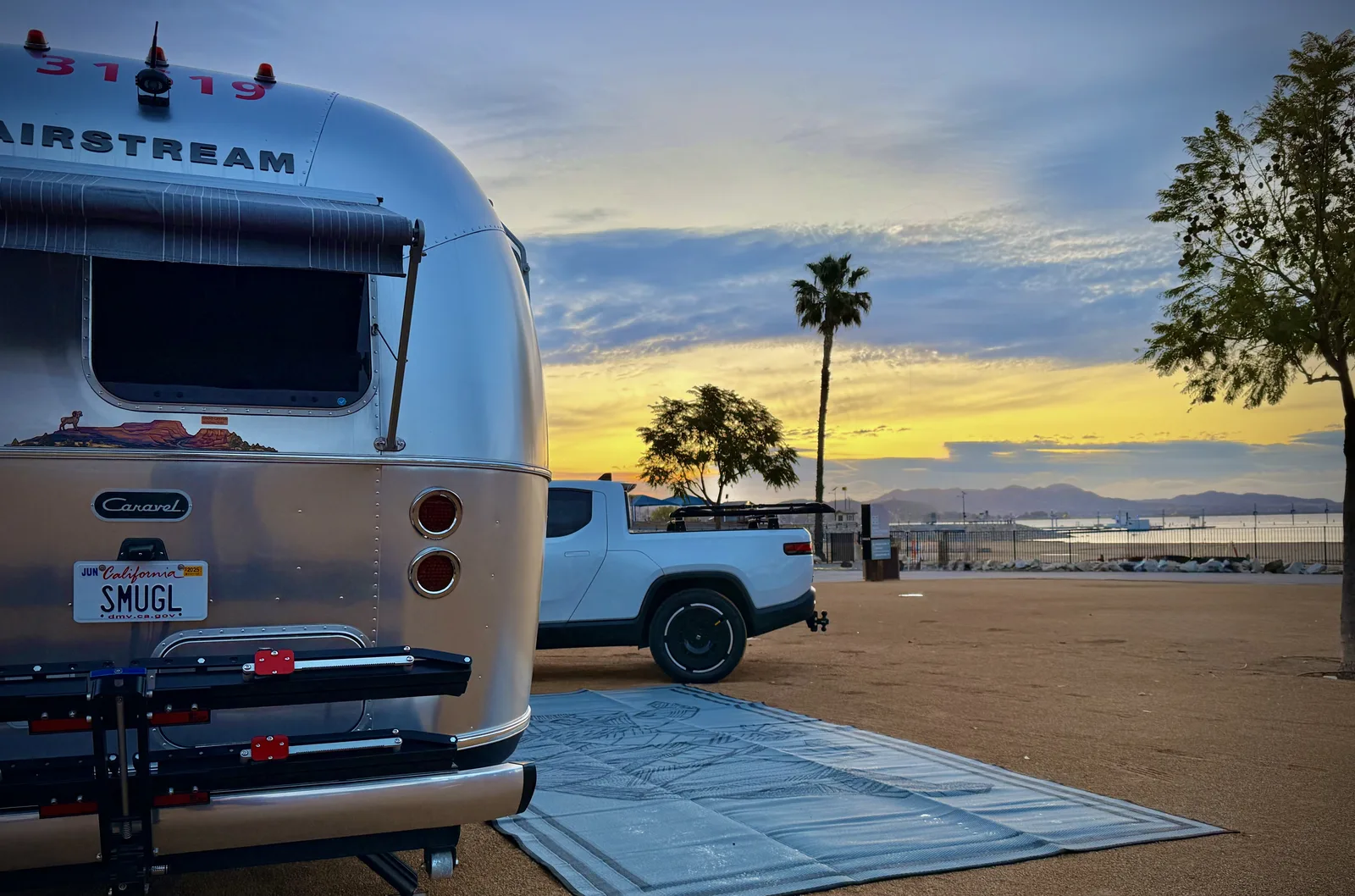 Wattreach — 20′ Airstream Caravel at Lake Elsinore, CA, March 2025