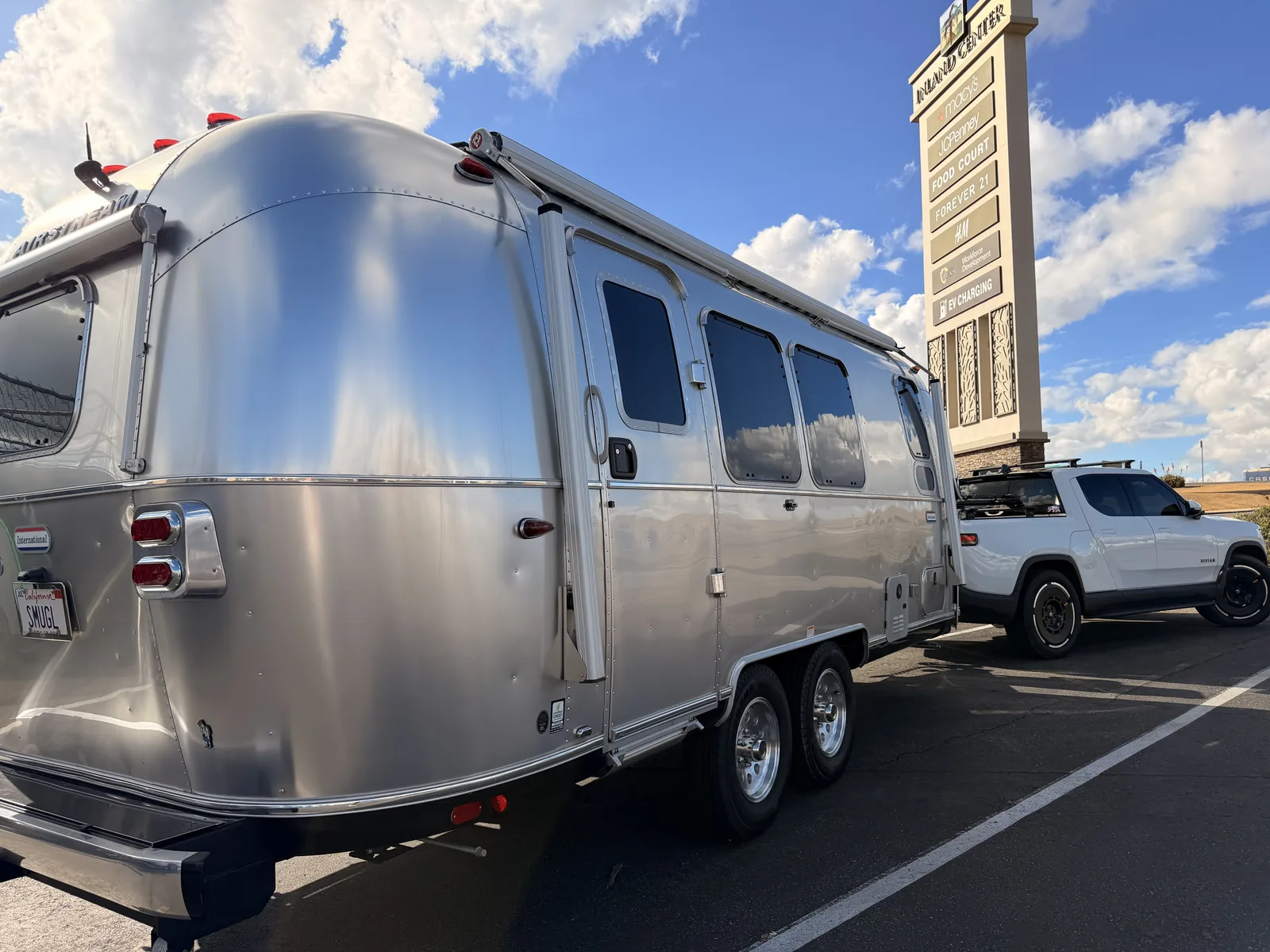 Wattreach — 23′ Airstream International at San Bernardino, CA, January 2026