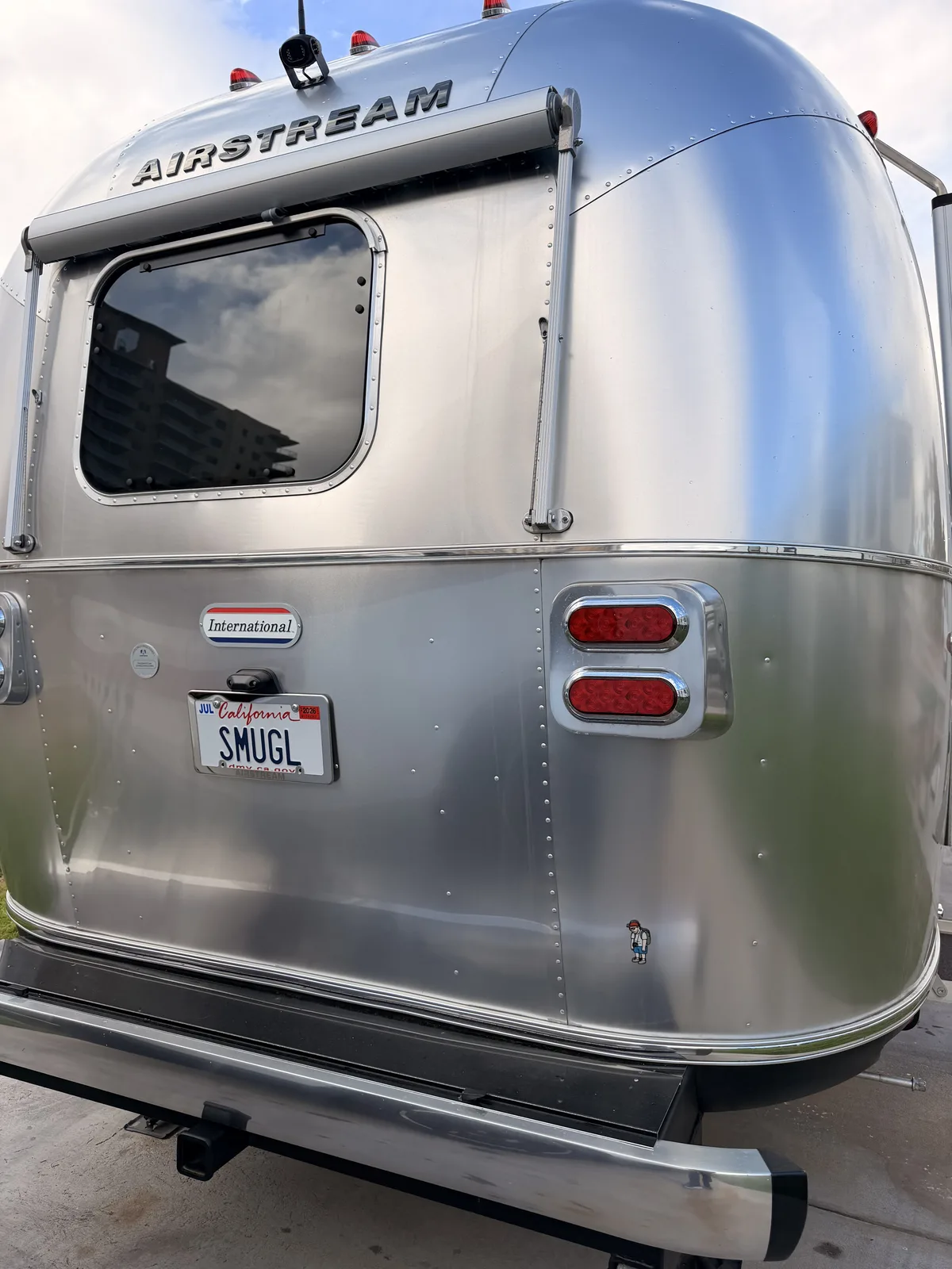 Wattreach — 23′ Airstream International at Enterprise, NV, January 2026