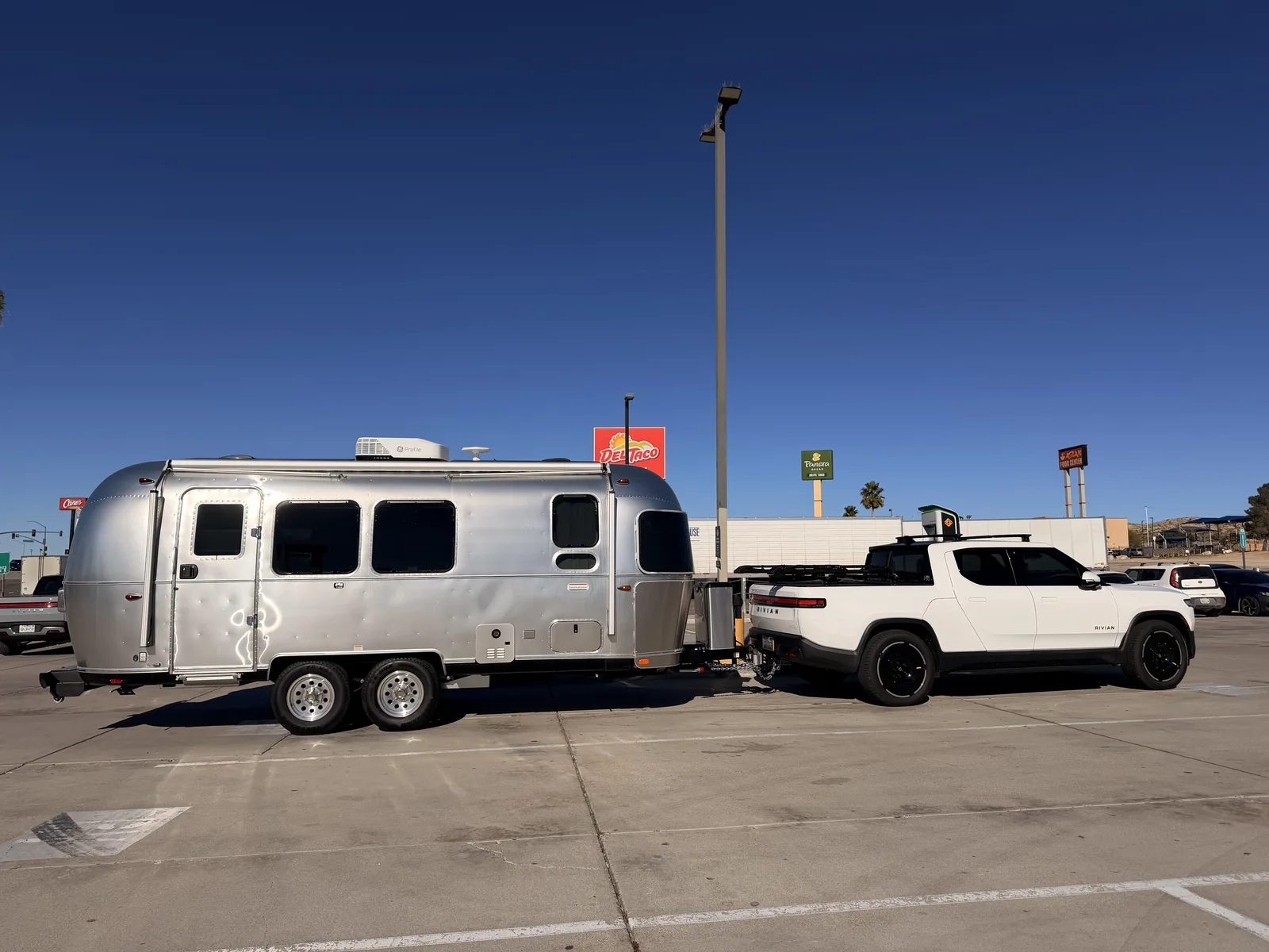 Wattreach — 23′ Airstream International at Barstow, CA, January 2026