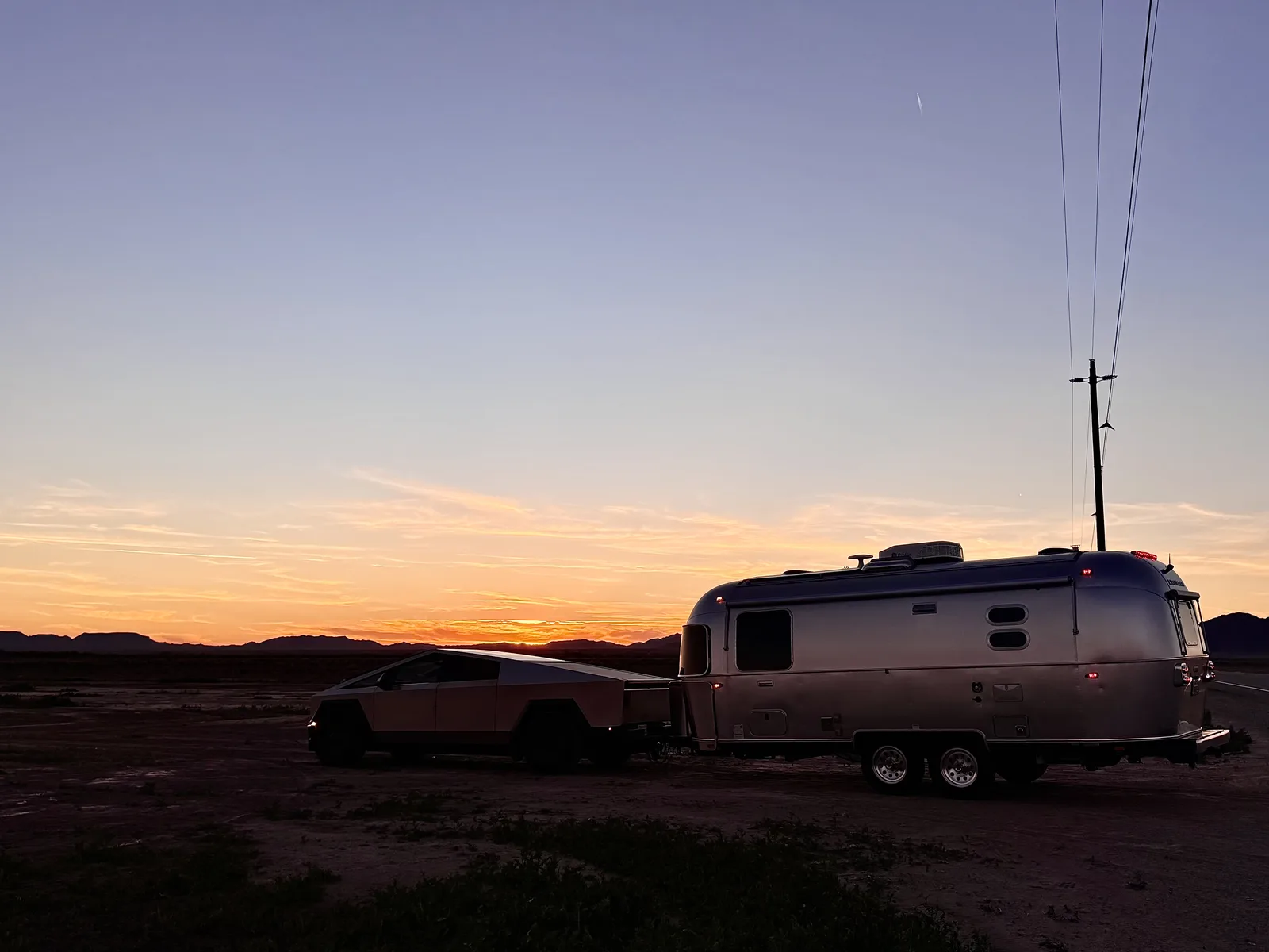 Wattreach — 23′ Airstream International at Riverside County, CA, January 2026