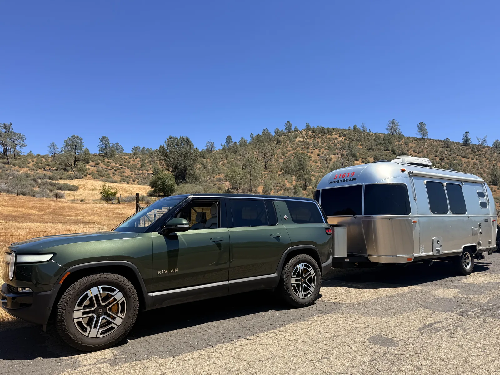 Wattreach — 20′ Airstream Caravel at Tuolumne County, CA, May 2025