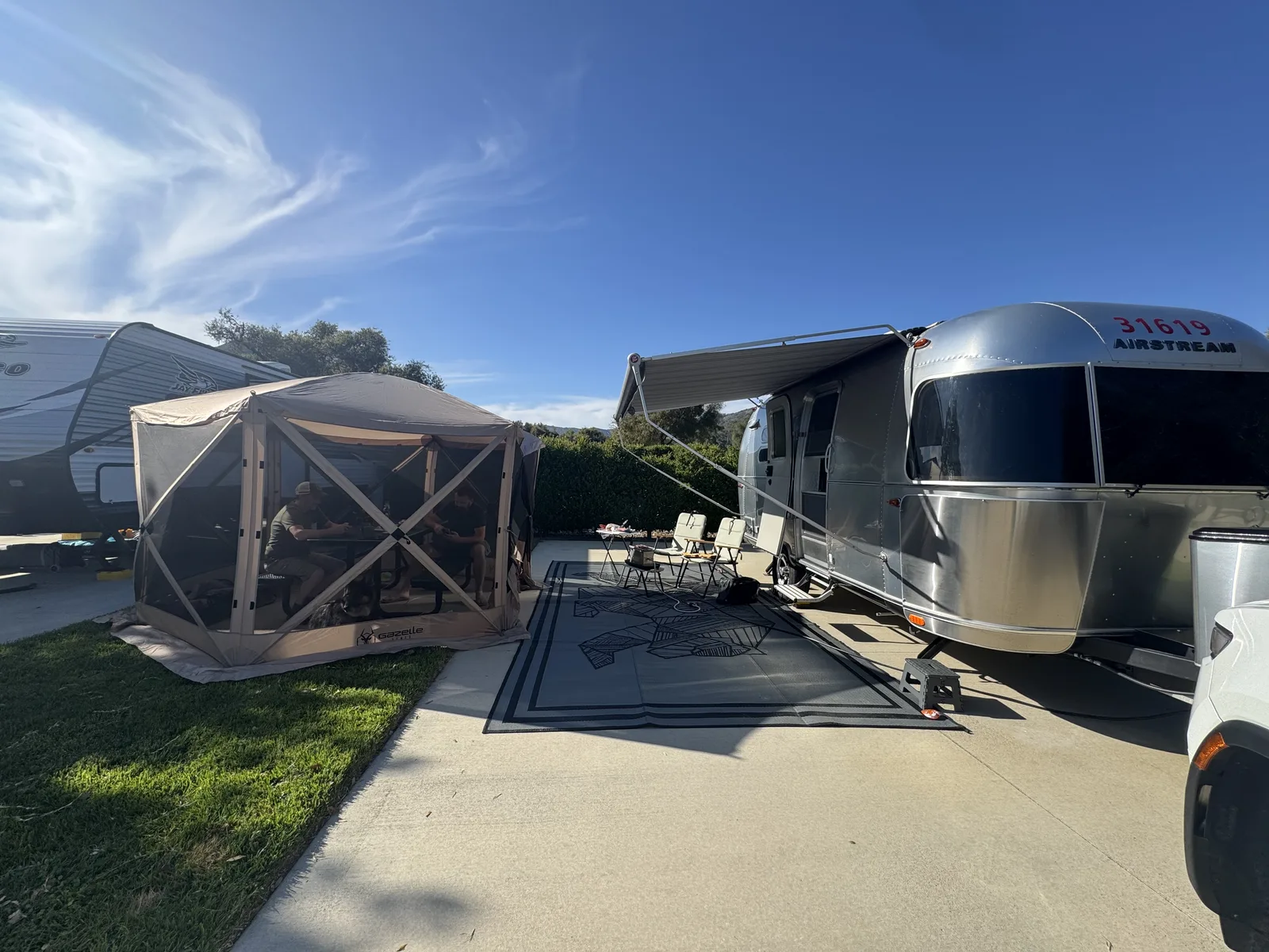 Wattreach — 20′ Airstream Caravel at Pala, CA, April 2025