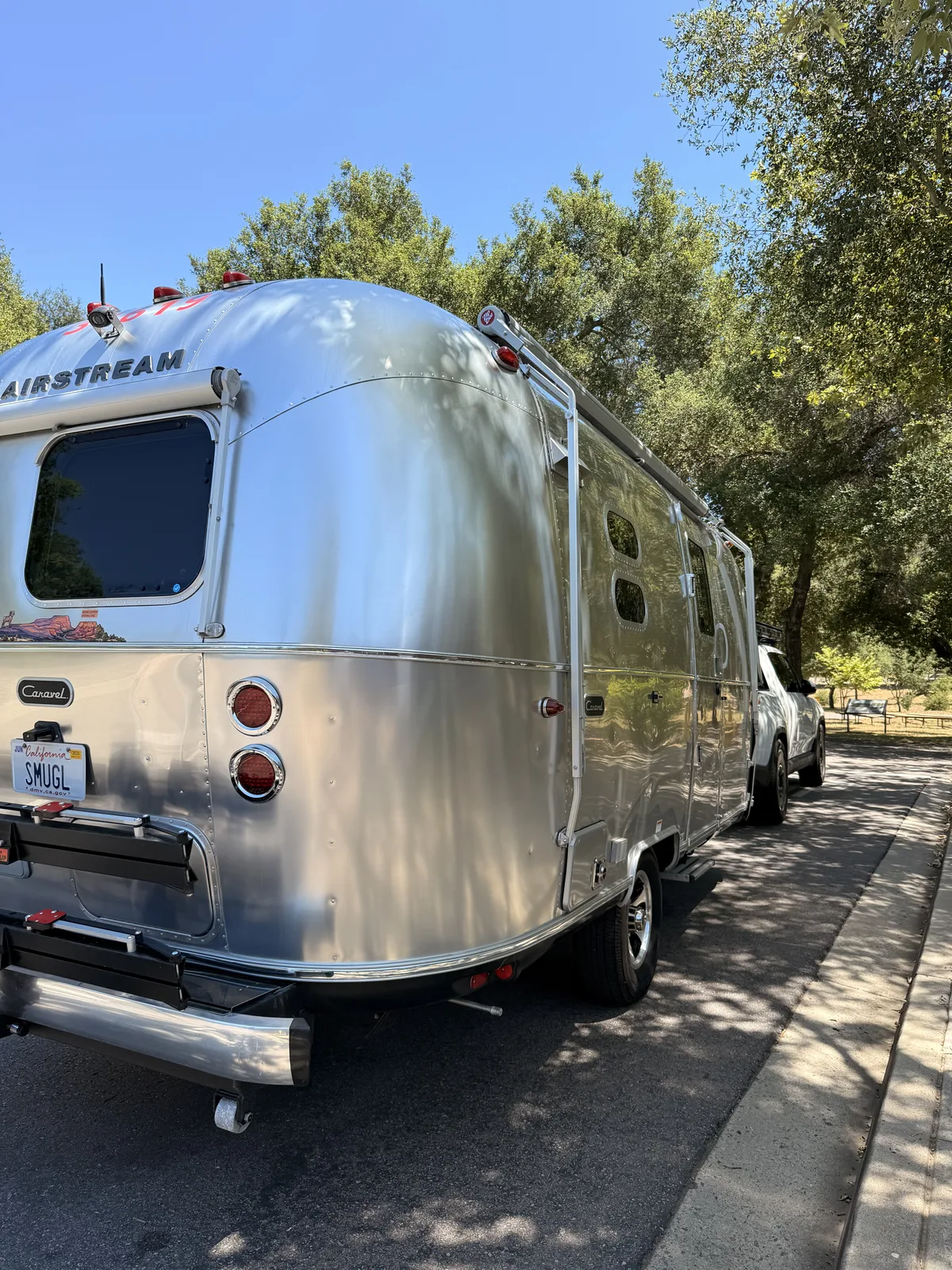 Wattreach — 20′ Airstream Caravel at Rosemont, CA, June 2025