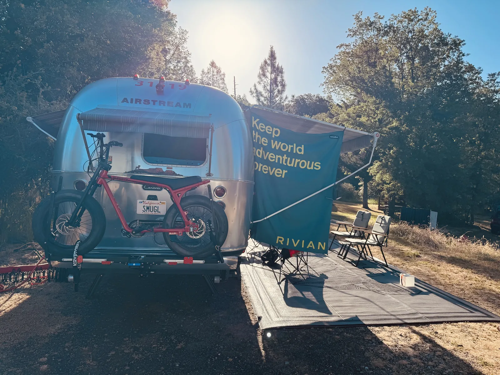 Wattreach — 20′ Airstream Caravel at Second Garrotte, CA, May 2025